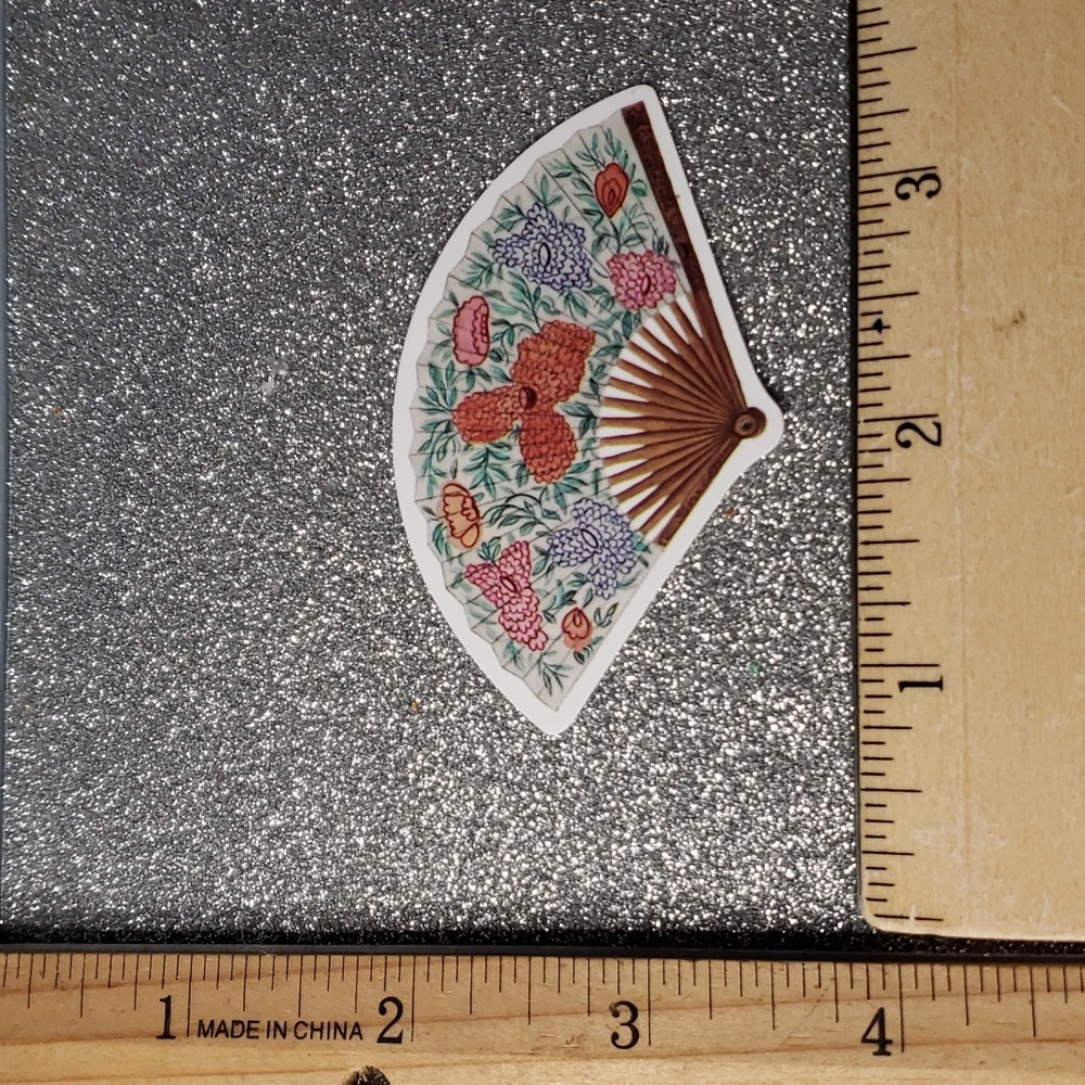 ART WATERPOOF Sticker Shade Fan - Picture 2 of 7